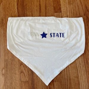 Cute penn state bandana crop top